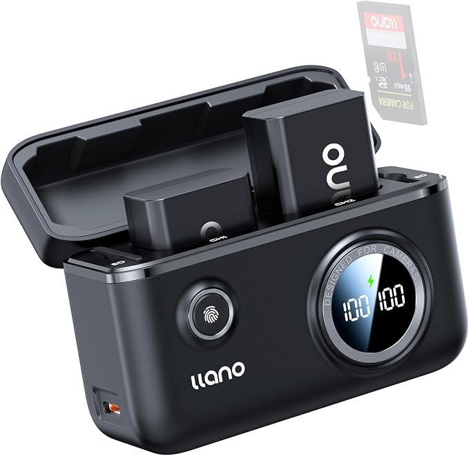 llano 2-Pack NP-FW50 Batteries and Fast 18W Dual Charger by TheHorizonofPossibility