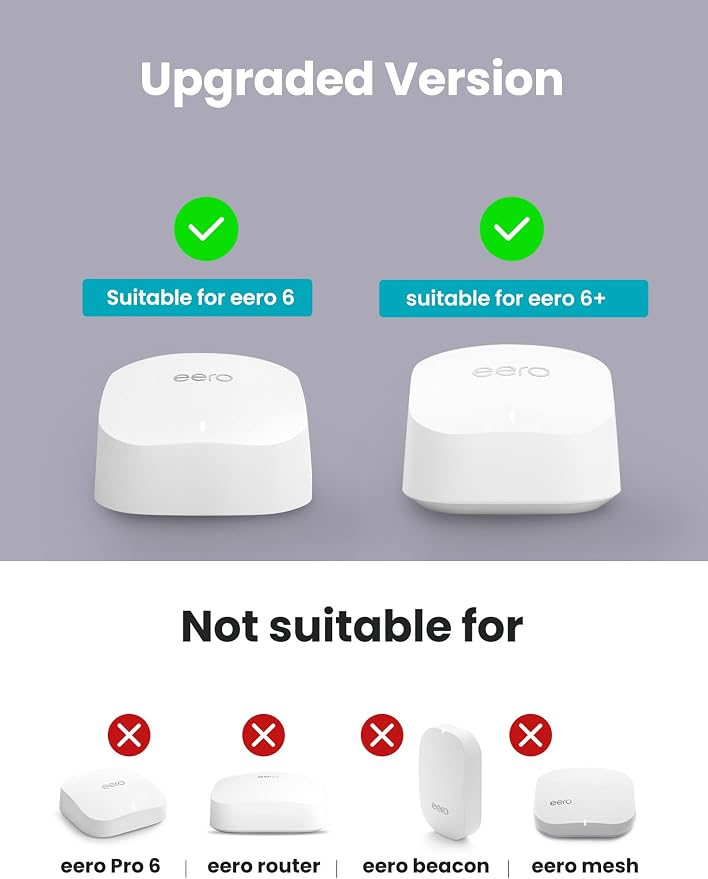 DG-Direct Wall Mount Holder for eero 6 and eero 6+ Router Mesh Wi-Fi System - Image 2