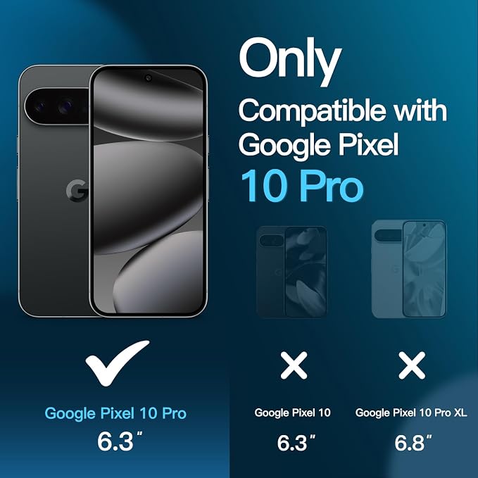 JETech Screen Protector for Google Pixel 10 Pro - Image 2
