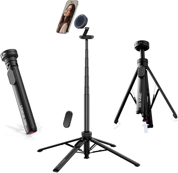 ULANZI Magnetic Phone Tripod, MT85 Auto Open Tripod by ulanzi