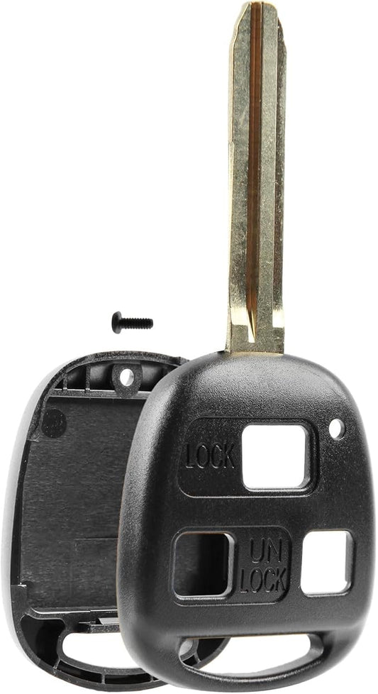 Key Fob Keyless Entry Remote Shell Case & Pad fits 1998-2007 Toyota Land by USAREMOTE