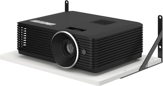 Black White Small Mini Projector Shelf by AREAJD