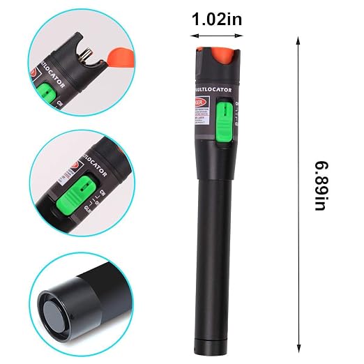 2PCS Visual Fault Locator, VFL Tester Kit - Image 2