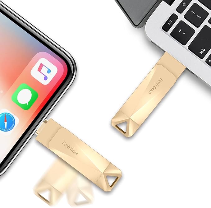 512GB Photo Stick for Phone, Qainerly USB Flash Drive for Phone All Models - Image 2