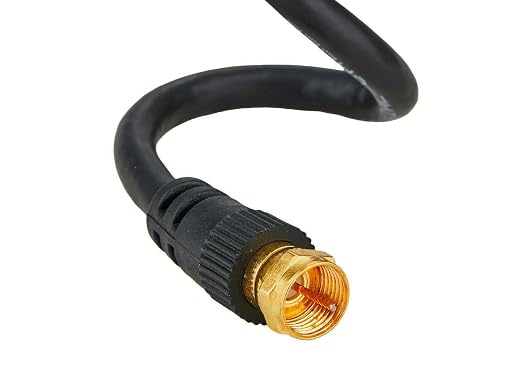Cables Direct Online Coaxial Cable 15FT Black Coax RG6 Male F Type Extension - Image 7