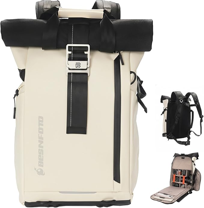Besnfoto Camera Backpack, Waterproof Travel Camera Bag by Besnfoto