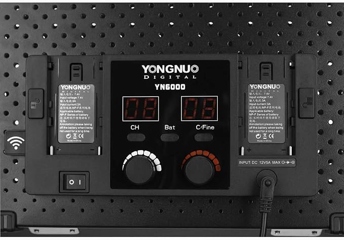 YONGNUO YN6000 KIT LED Video Light - Image 6