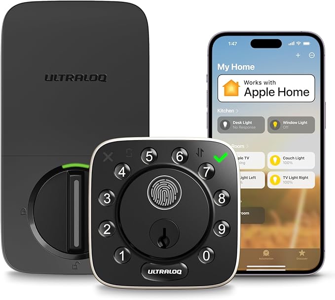 ULTRALOQ Bolt Fingerprint Smart Lock by ULTRALOQ