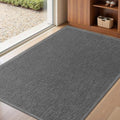 LEKEEPGO Large Door Mat 32"x47", Non Slip Washable Indoor Door Mat by LEKEEPGO