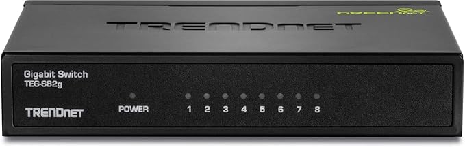 TRENDnet 8-Port Gigabit GREENnet Switch, Ethernet Network Switch, 8 x - Image 3