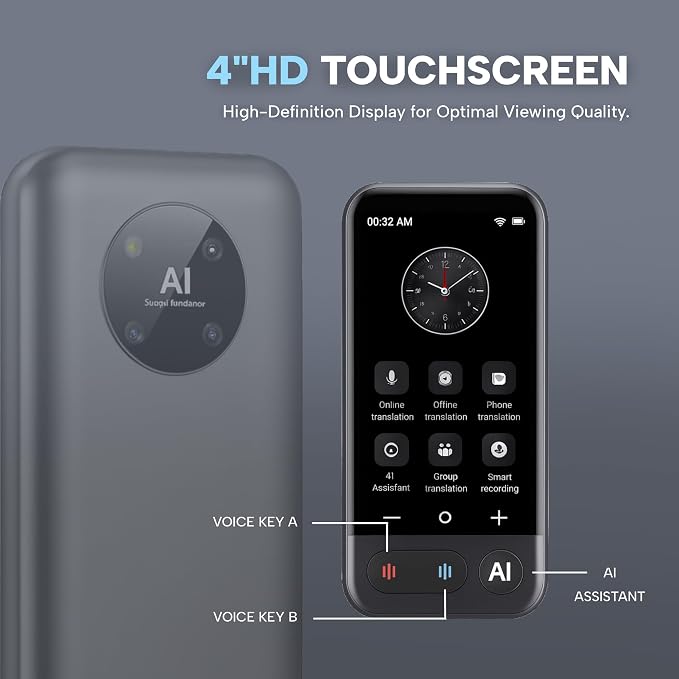 Language Translator Device AI Premium 2026 | 150 Languages | Online & Offline - Image 5