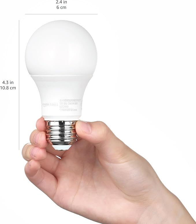 Amazon Basics A19 Dusk to Dawn Sensor LED Outdoor Light Bulbs, 60W Equivalent - Image 7