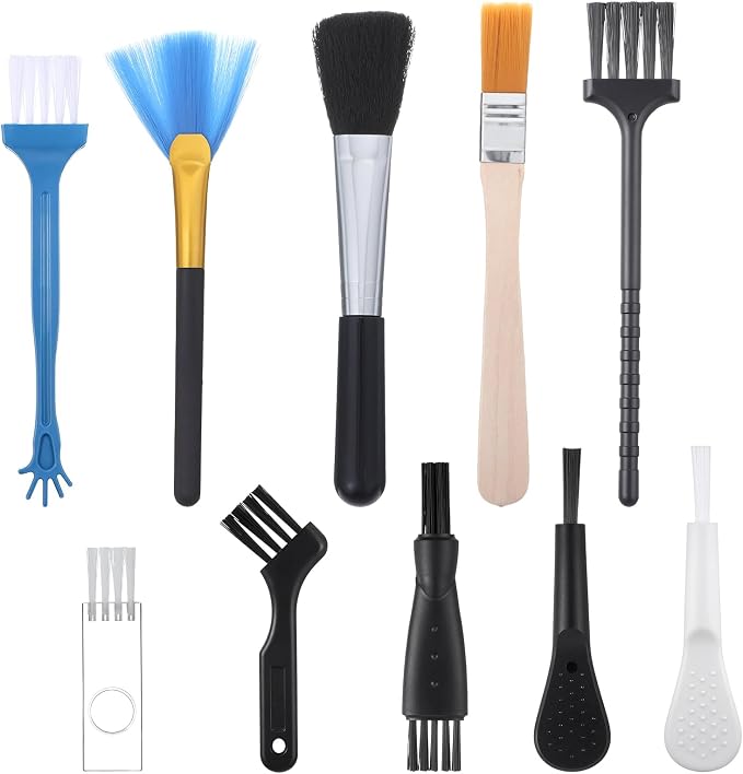Bewudy 10 PCS Mini Keyboard Cleaning Brushes Kit, Anti-Static Electronic Dust by Bewudy