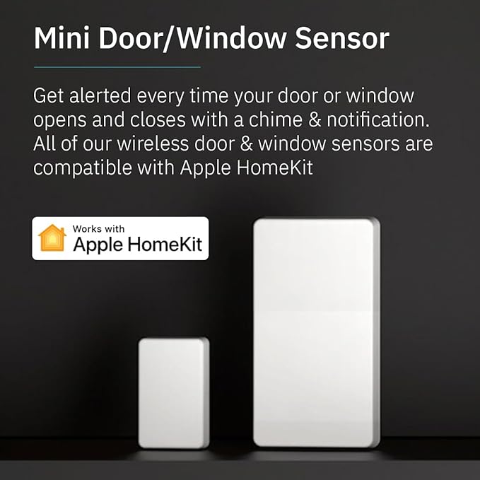 Abode Mini Door/Window Sensor | Be Alerted to Doors & Windows Opening and - Image 4