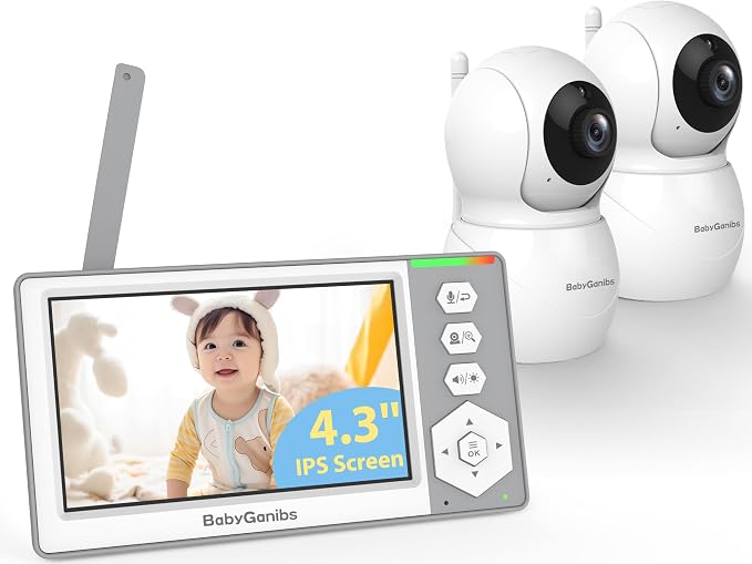 Baby Monitor with 2 Cameras Standby by BabyGanibs