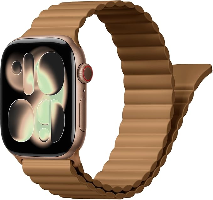 Magnetic Sport Bands for Apple Watch Band 40mm 38mm 41mm 42mm 44mm 45mm 46mm by BXUXOHS