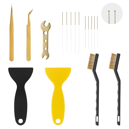 MAYJOY 3D Printer Nozzle Cleaning Kit–17 Pcs Tools Set by MAYJOY