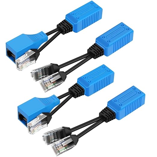 TNP RJ45 Ethernet Cable Combiner/Splitter Kit, 2 Male to 1 Female & 1 Male 1 by TNP+Products