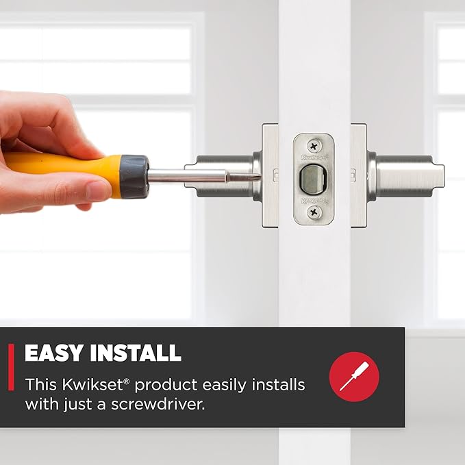 Kwikset Casey Interior Passage Door Handle, Lever - Image 4