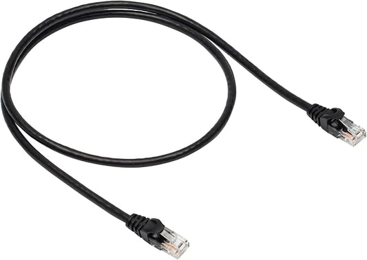 Amazon Basics RJ45 Cat 6 Ethernet Patch Cable, 10 Gbps High-Speed, 3 Foot by AmazonBasics