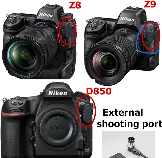 RC301-DC0/MC-30 30CM for Nikon Video Cable z8 z9 d850 d800 Remote Camera Small - Image 5