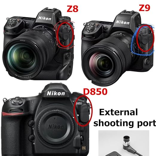 DJI NK Cable z8 z9 d800 d810 d800e d5 Camera Shutter Release Cable stabilizer - Image 4