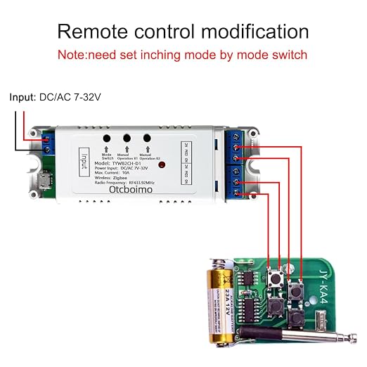 Zigbee Electric Linear Actuator Controller, 2 Channel DC12V 24V Relay Switch - Image 4