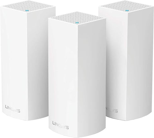 Linksys WHW0301 Velop Intelligent Mesh WiFi Router System: AC2200 Tri-Band by Amazon+Renewed