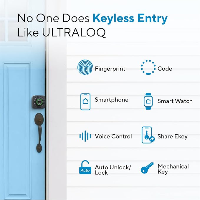 ULTRALOQ U-Bolt Pro WiFi Smart Lock - Image 2