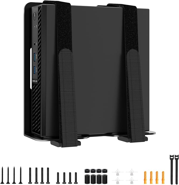 Universal Wall and VESA Mount for Micro PC, UPS Units, Wifi Router, Cable Modem - Image 8