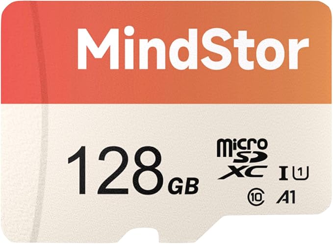 Micro SDXC 128GB Memory Card, MindStor 90MB/s Read Speed TF Card by Unknown