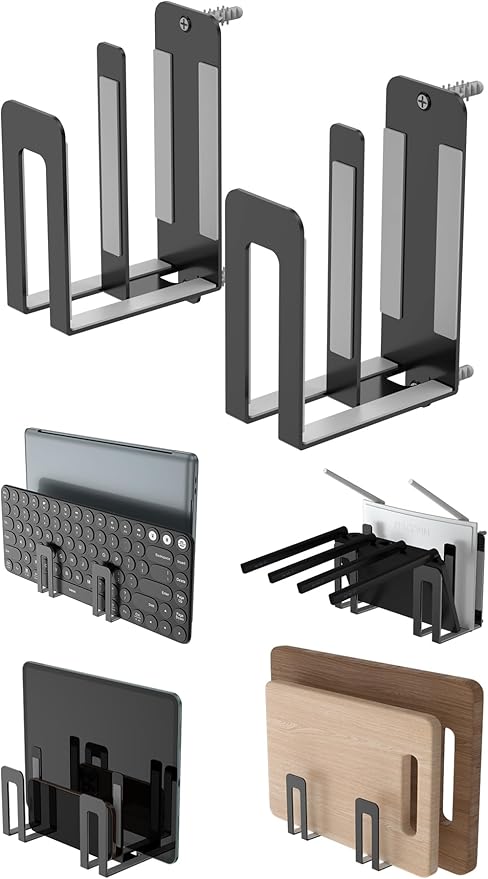 Universal Wall Mount for Laptop, Metal Steel Cable Box Wall Shelf Holder Fit by NOTMBESTM