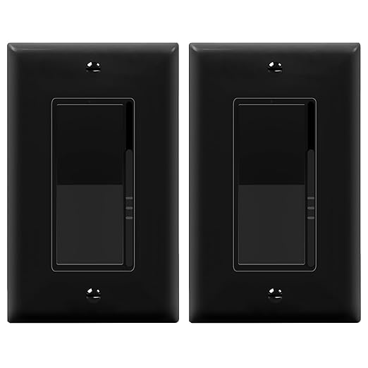 TOPGREENER Kalide Dimmer Light Switch, LED Dimmer Switch, Full Range Dimming by TOPGREENER