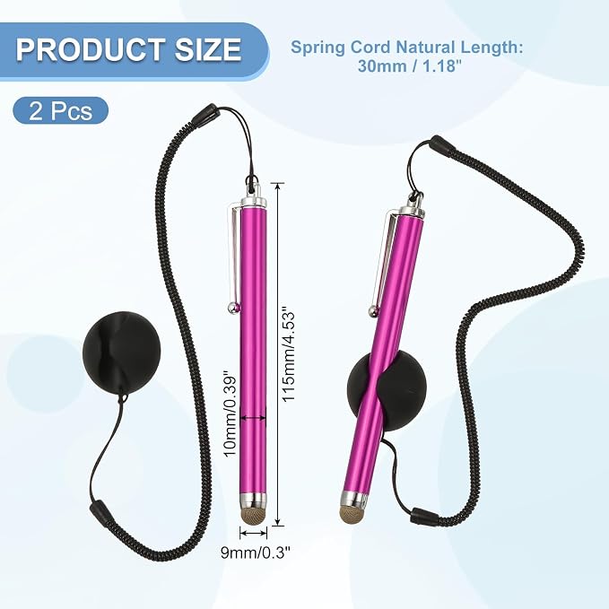 PATIKIL 2 Pcs Screen Capacitive Pen - Image 2