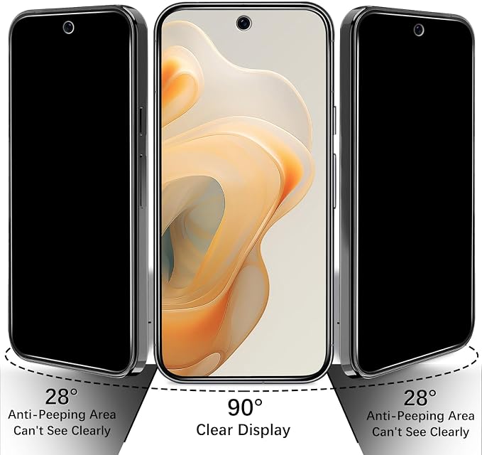 2 Pack Tempered Glass Privacy Screen Protector - Image 3