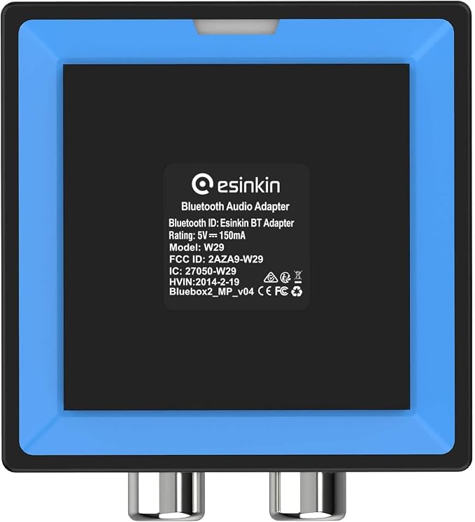 Bluetooth Audio Adapter for Music Streaming Sound System, Esinkin Wireless - Image 8