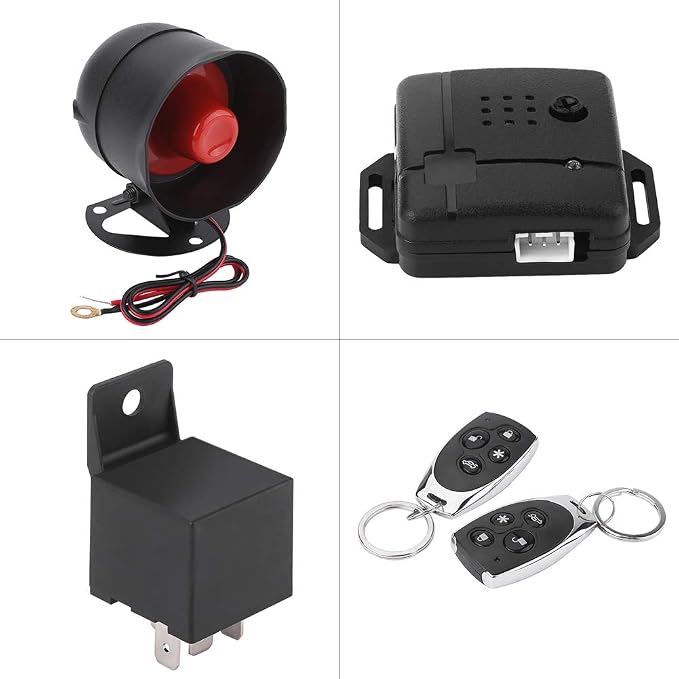 Fydun Car Alarm System Universal Car Alarm Security System Keyless Entry - Image 7