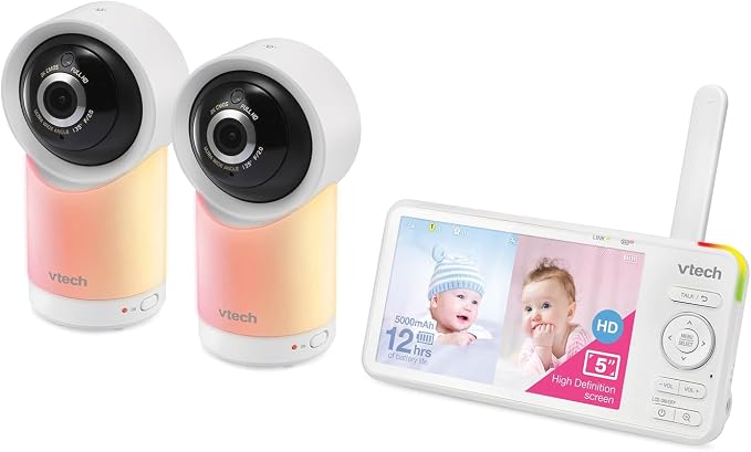 VTech RM5766-2HD RM57662HD Smart Wi-Fi 1080p 2-Camera 360°-Pan-and-Tilt Video by VTech