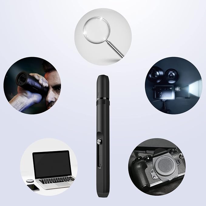 VSGO Professional Lens Cleaning Pen, Double-Ended Lens Brush - Image 5