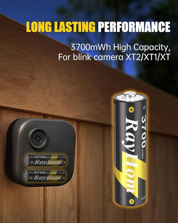 Rechargeable AA Lithium Batteries - Image 2