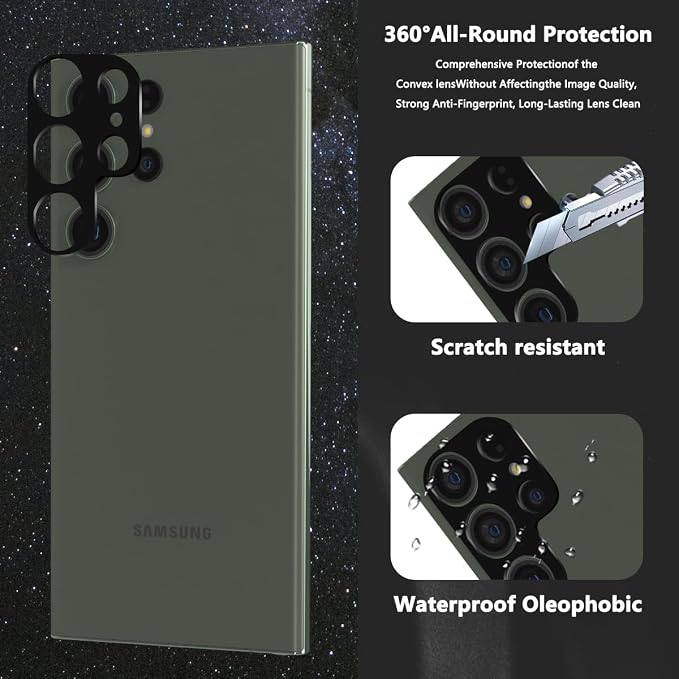 3+2 Pack Screen Protector for Samsung Galaxy S23 Ultra Flexible TPU Film - Image 5