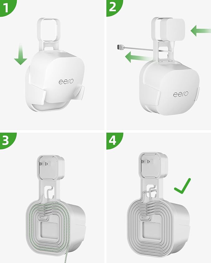 COOLWUFAN Outlet Wall Mount Holder - Image 8