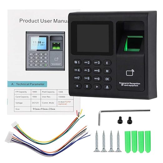LIBO Intelligent Biometric Fingerprint Time Attendance Machine Time Clock - Image 8