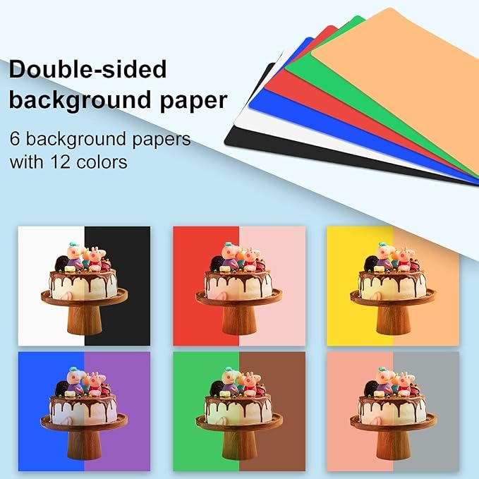 Photo Box 16" x 16" Quick Install Foldable Portable Studio Kit - Image 2
