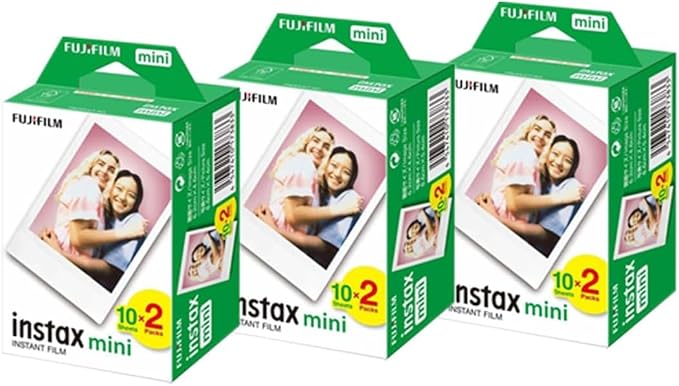 Fujifilm 16437396 Instax Mini Twin Pack Picture Format Instant Daylight Film by FUJIFILM