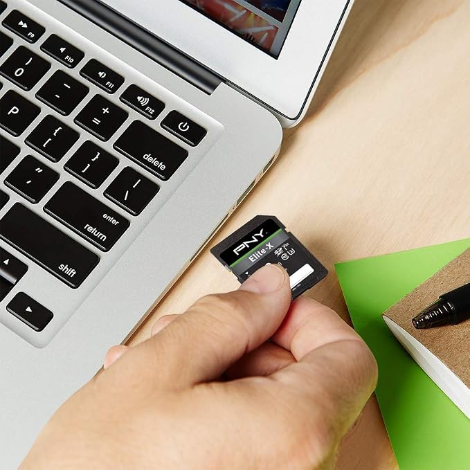PNY 128GB Elite-X Class 10 U3 V30 SDXC Flash Memory Card - Image 6