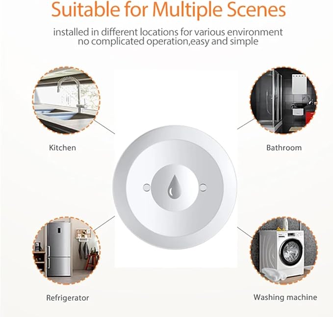 Haozee Water Leak Detector, Zigbee Water Detector Sensor - Image 8