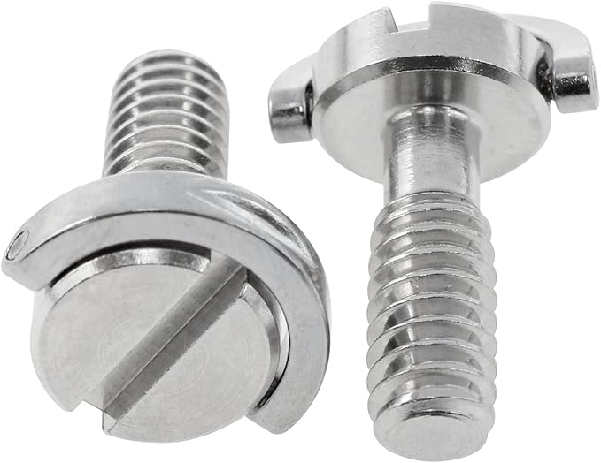 Lovelysp 1/4-20 Thread D-Ring Stainless Steel Camera Fixing Screws Suitable - Image 5