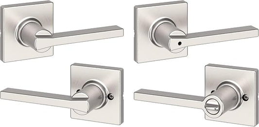 Kwikset Casey Interior Passage Door Handle 2 Pack, Lever by Kwikset
