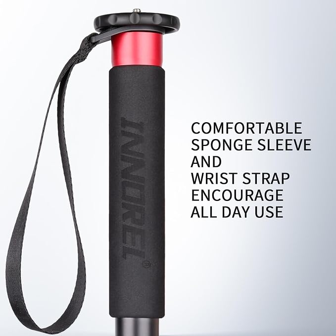 63in/160cm Camera Monopod INNOREL VM60A Aluminum Alloy Portable Compact - Image 3